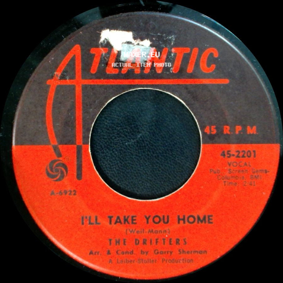 The Drifters - I'll Take You Home / I Feel Good All Over side A