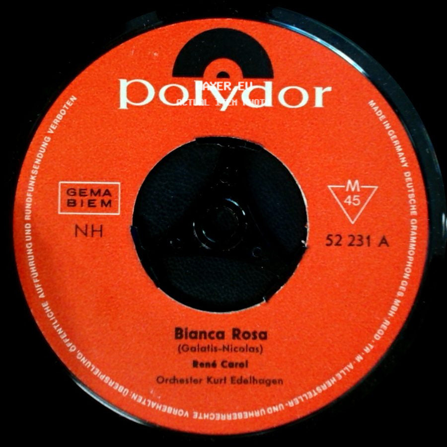 René Carol - Bianca Rosa / Die Schönen Märchen side A