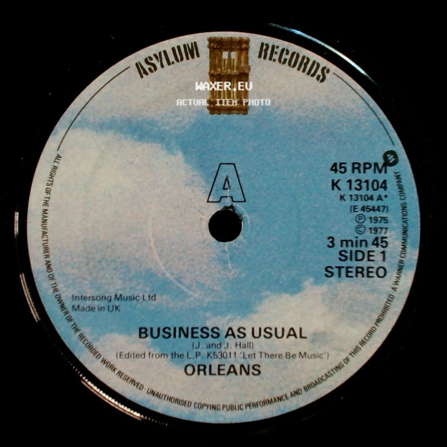 Orleans - Business As Usual / Time Passes On side A