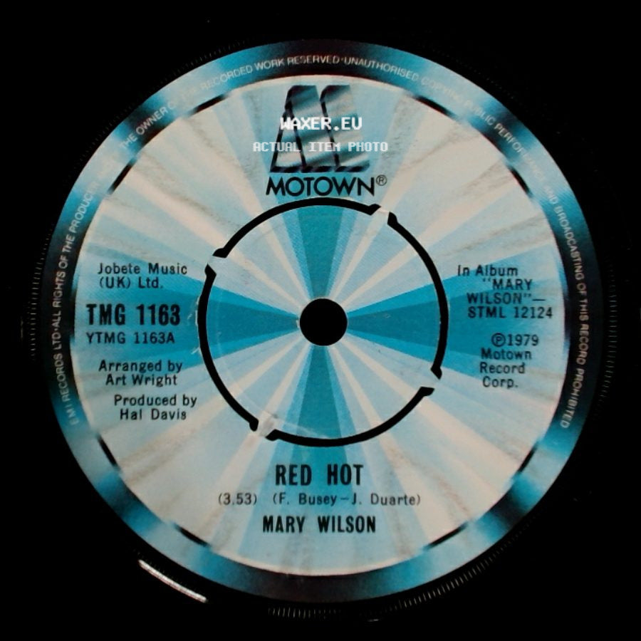 Mary Wilson - Red Hot / Midnight Dancer side A