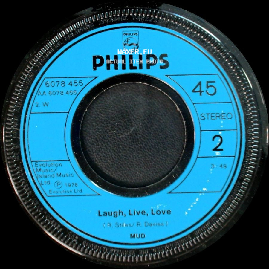 Mud - Shake It Down / Laugh, Live, Love side B