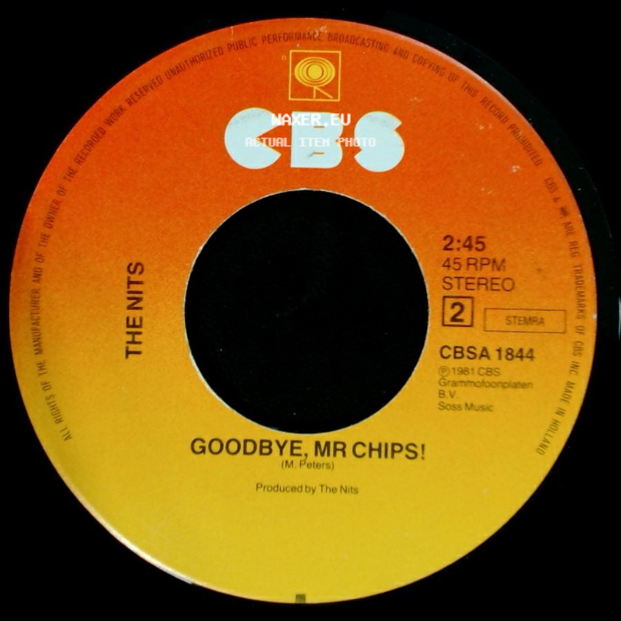 The Nits - Goodbye, Mr Chips! / Red Tape side A