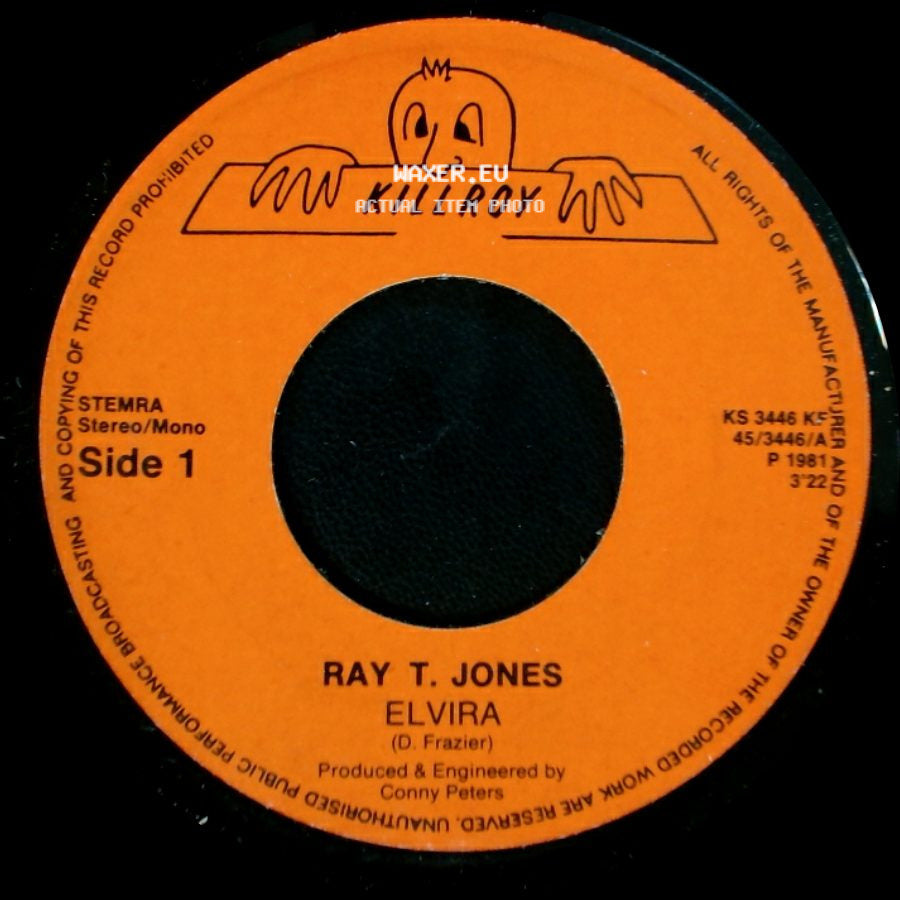 Ray T. Jones - Elvira / Diana side A