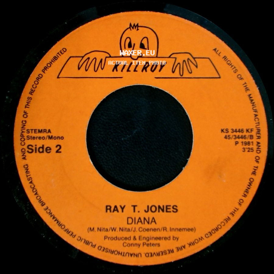 Ray T. Jones - Elvira / Diana side B