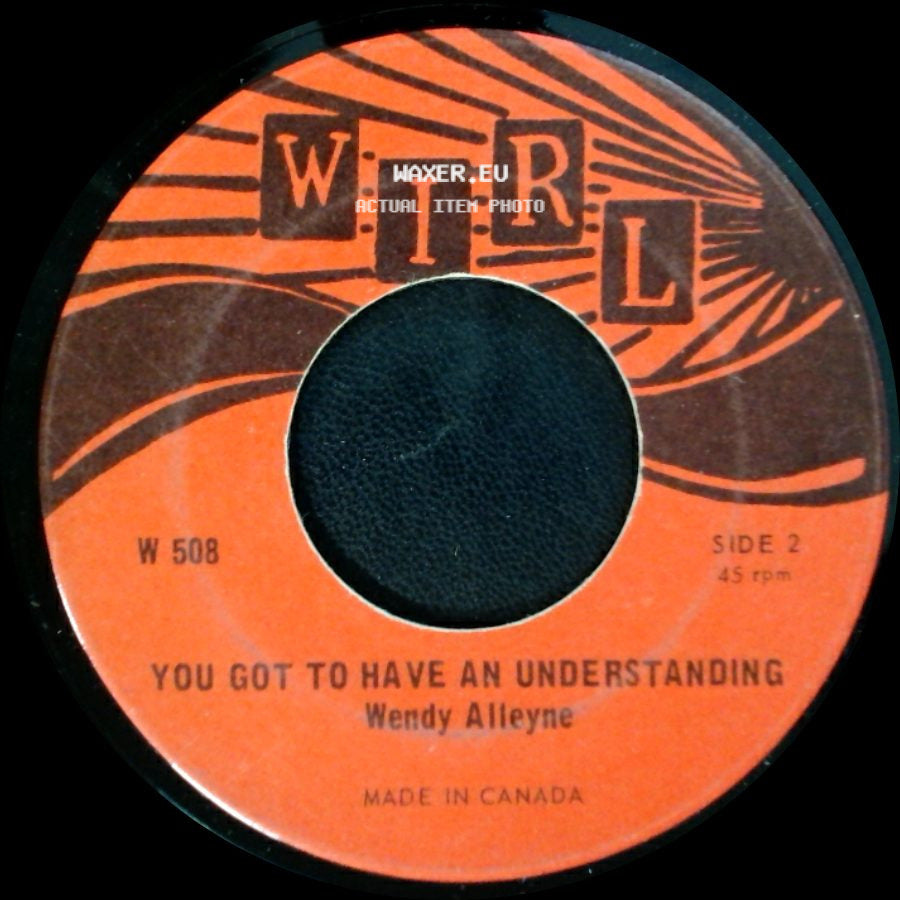Wendy Alleyne - Midnight Blue / You Got To Have An Understanding side B