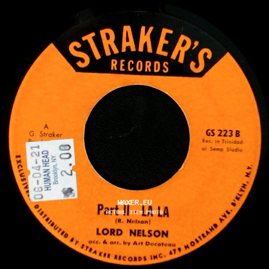 Lord Nelson - Part Ii - La La / La La Jam Back side A