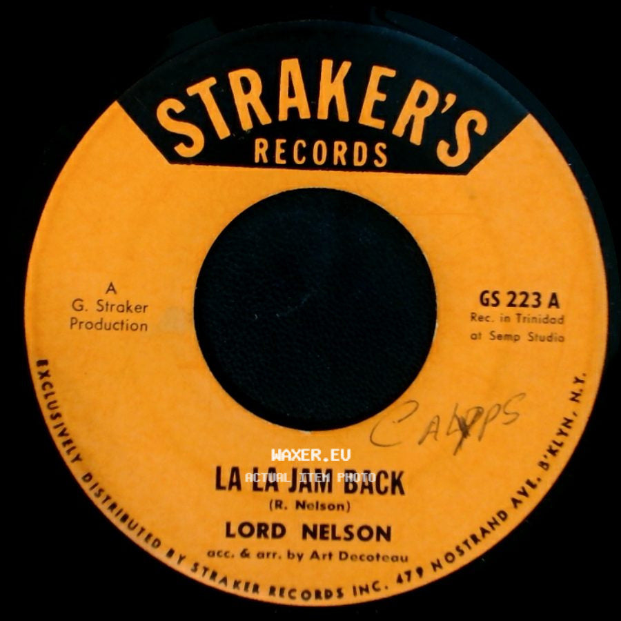 Lord Nelson - Part Ii - La La / La La Jam Back side B