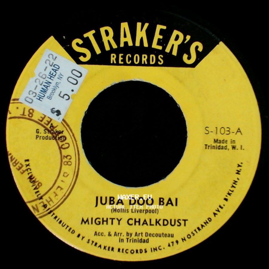 Mighty Chalkdust - Juba Doo Bai / Our Cultural Heritage side A