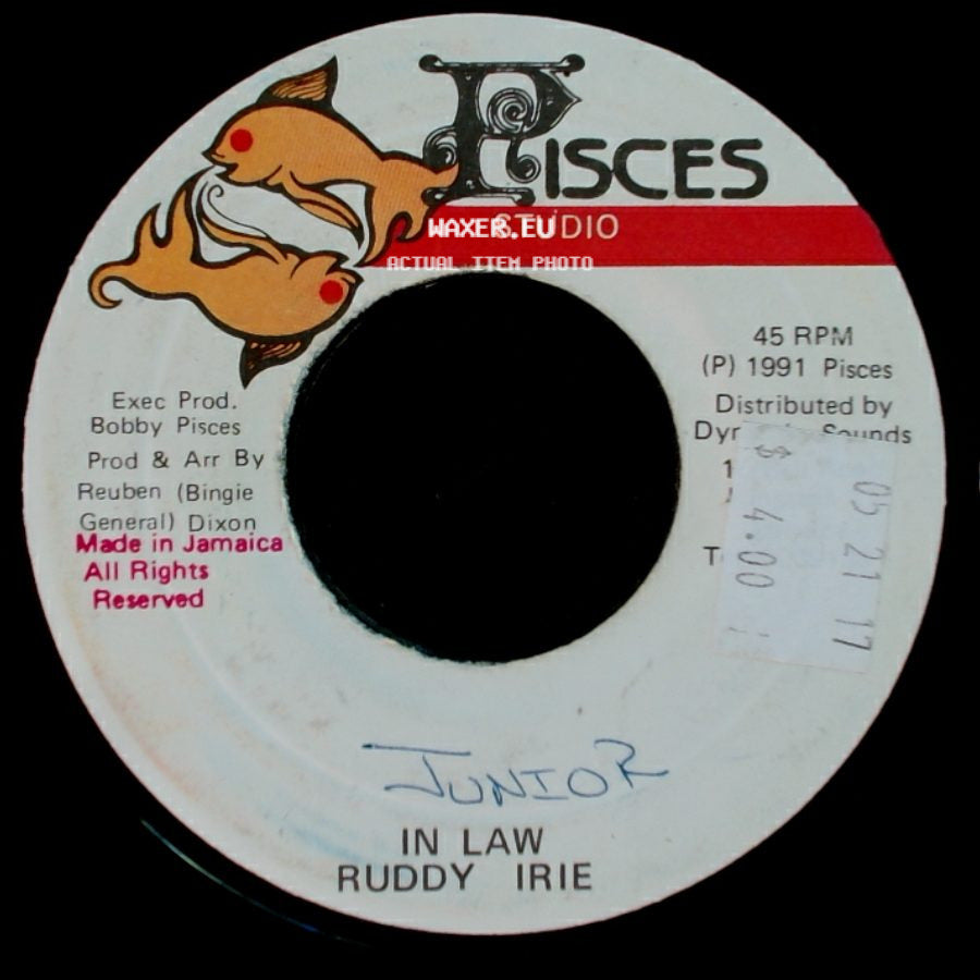 Ruddy Irie - Unknown Title A / In Law side B