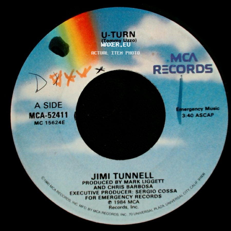 Jimi Tunnell - U-Turn (Tommy Uzzo) / U-Turn (Dub Version) side A