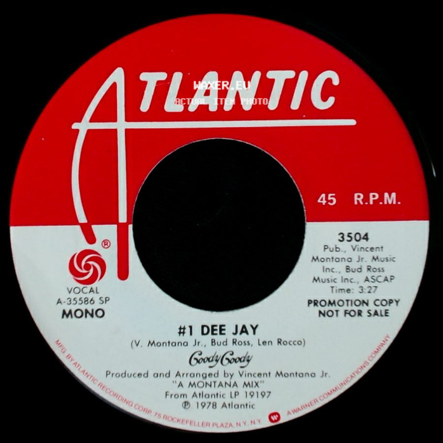 Goody Goody - #1 Dee Jay / #1 Dee Jay side A