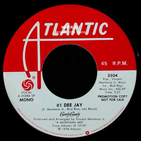 Goody Goody - #1 Dee Jay / #1 Dee Jay side A