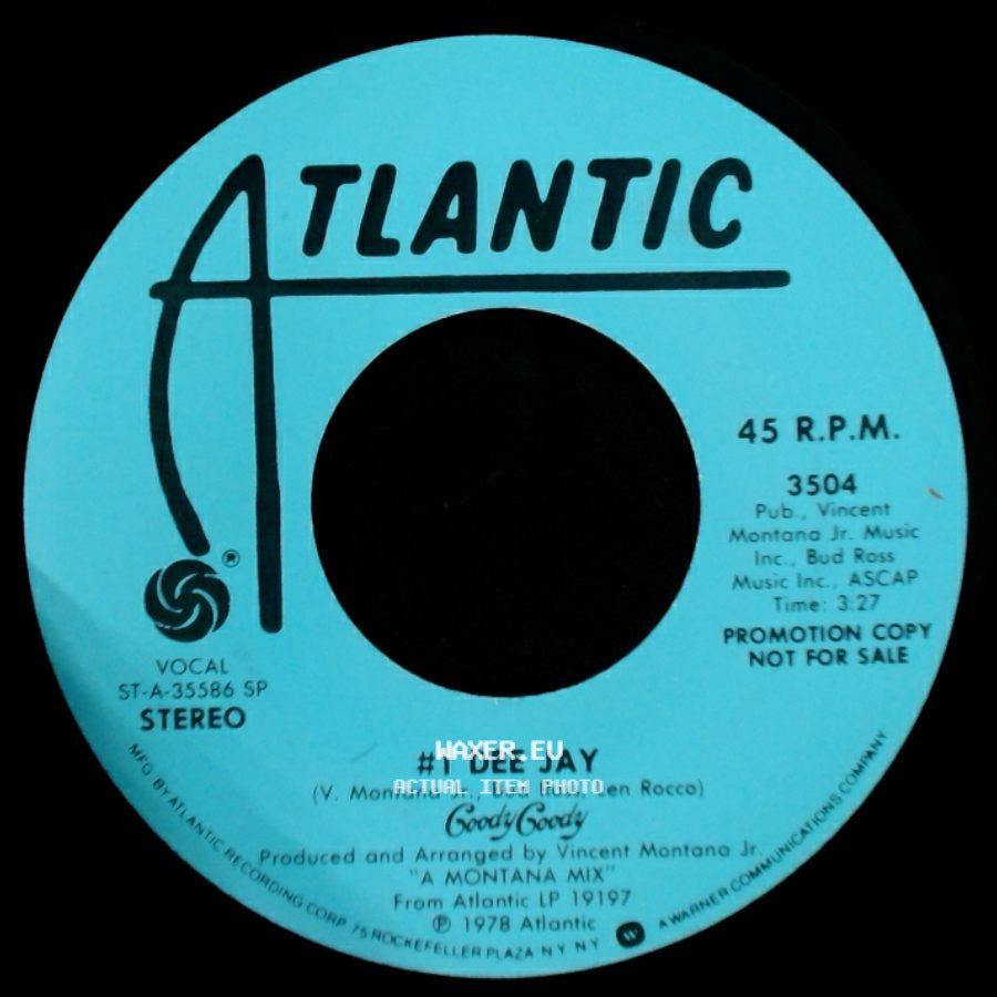 Goody Goody - #1 Dee Jay / #1 Dee Jay side B