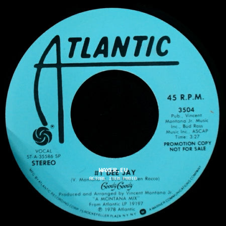 Goody Goody - #1 Dee Jay / #1 Dee Jay side B