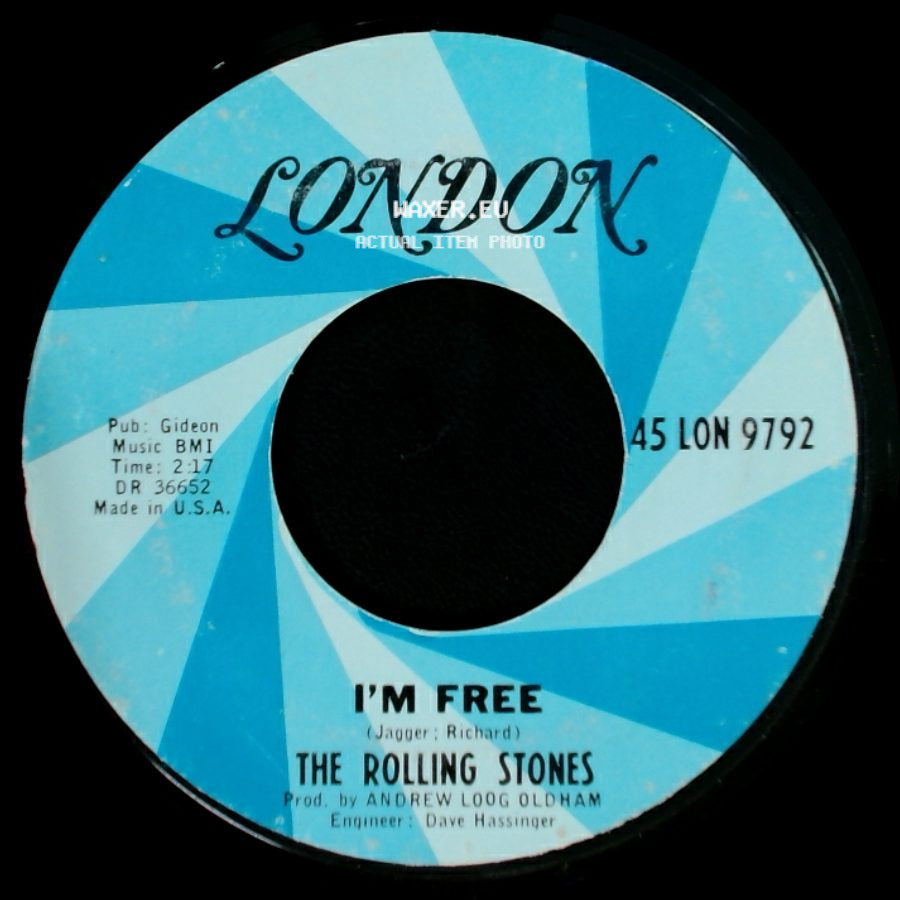 The Rolling Stones - I'm Free / Get Off Of My Cloud side A