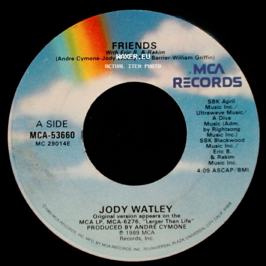 Jody Watley - Friends With Eric B. & Rakim / Private Life side A