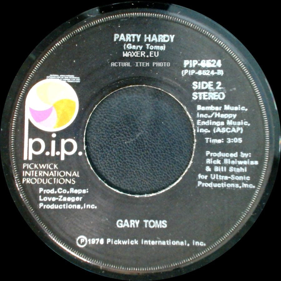 Gary Toms - Stand Up And Shout / Party Hardy side B