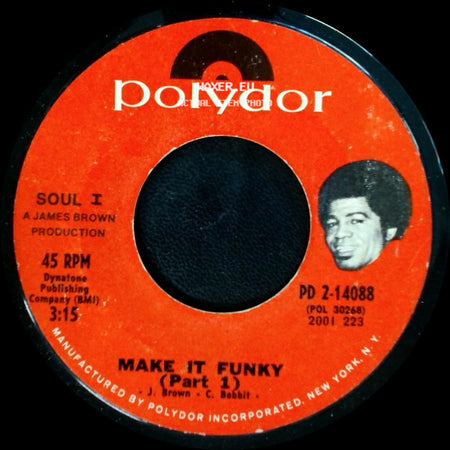 Soul I - Make It Funky (Part 1) / Make It Funky (Part 2) side A