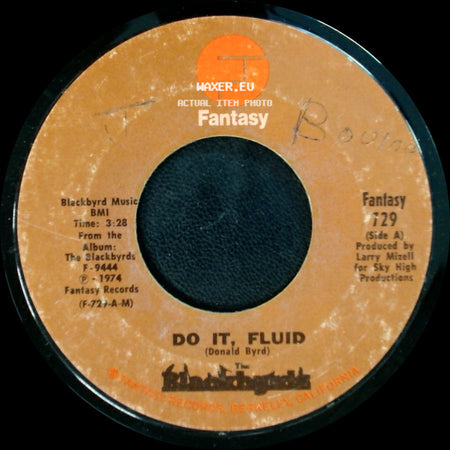 The Blackbyrds - Do It, Fluid / Summer Love side A