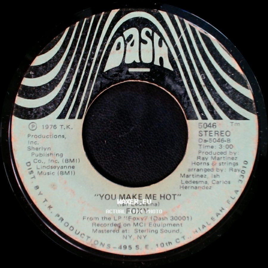 Foxy - You Make Me Hot / Get Off side A