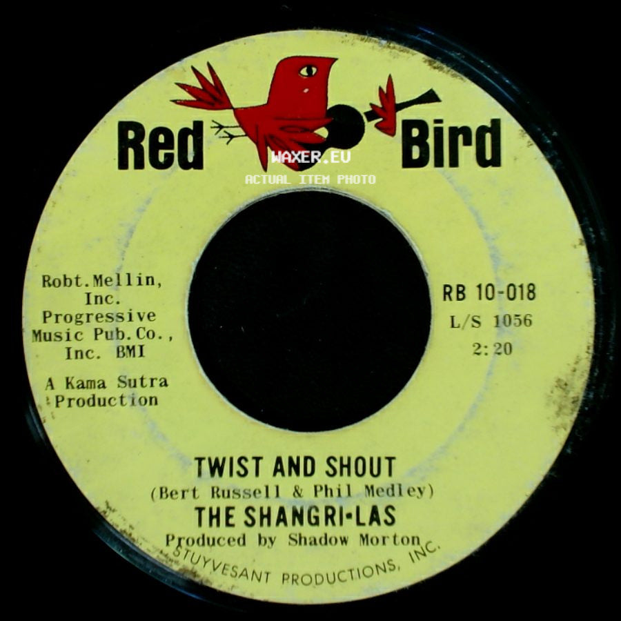 The Shangri-Las - Twist And Shout / Give Him A Great Big Kiss side A