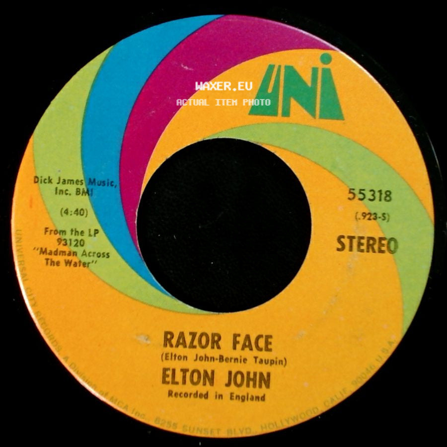 Elton John - Razor Face / Tiny Dancer side A