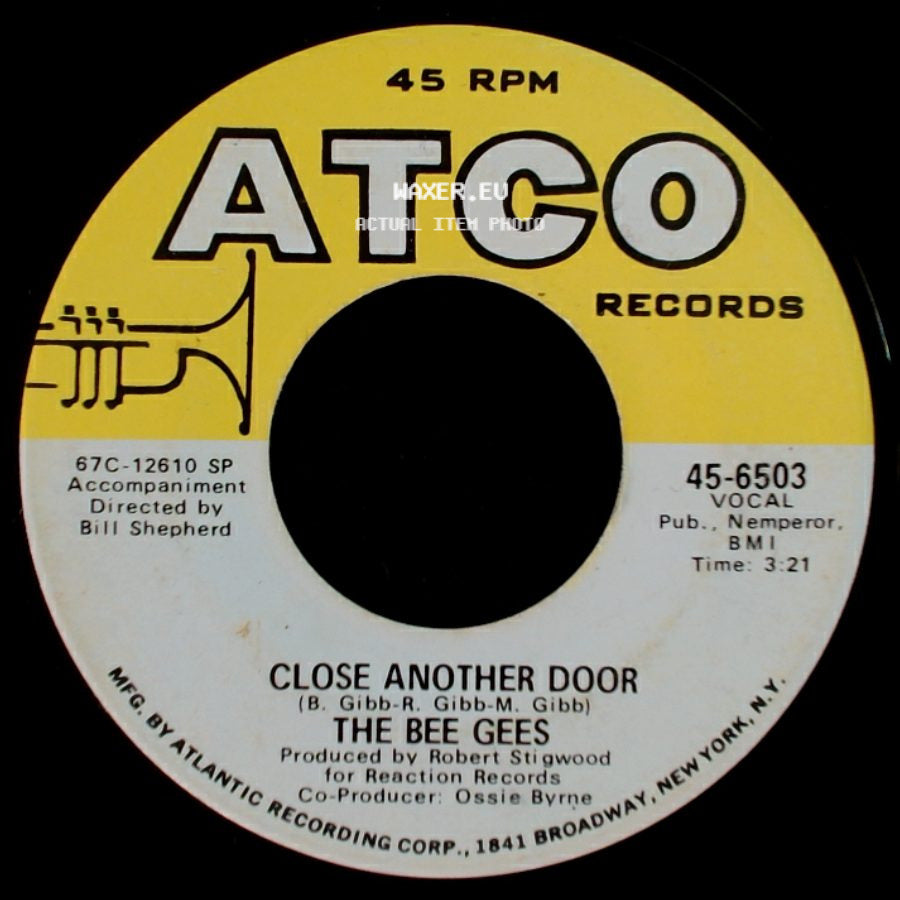 The Bee Gees - Close Another Door / To Love Somebody side A
