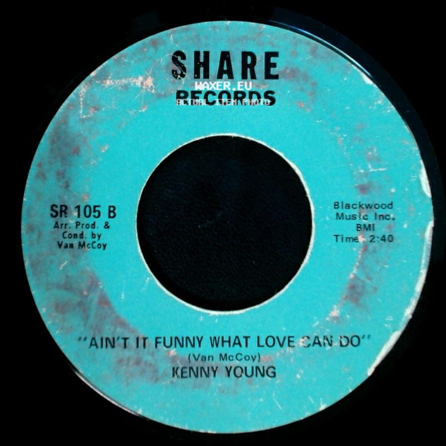 Kenny Young - Ain't It Funny What Love Can Do / Leave Those Young Girls Alone (Old Men) side A