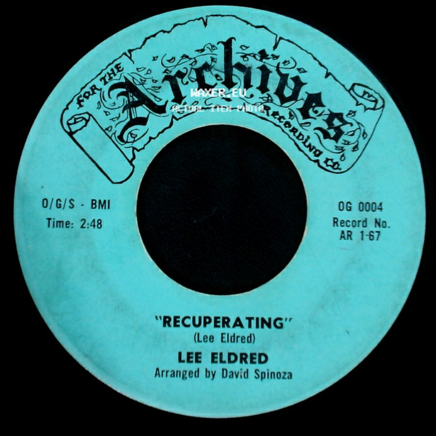 Lee Eldred - Leave Me Your Love / Recuperating side B