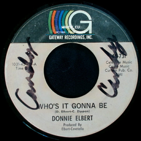 Donnie Elbert - Who's It Gonna Be / Run Little Girl side A