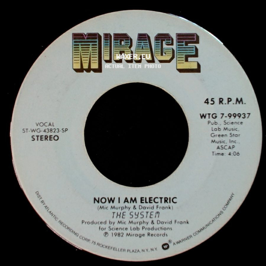 The System - Now I Am Electric / Now I Am Electric side A