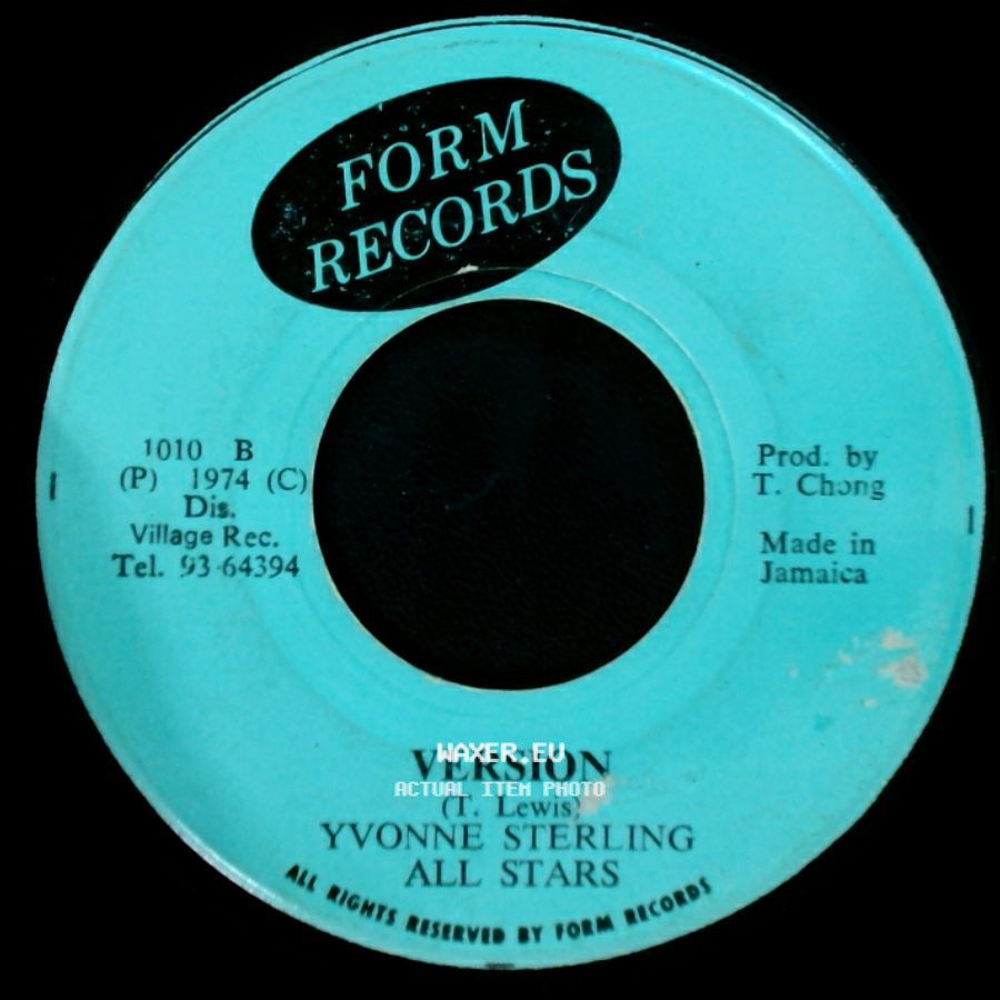 Yvonne Sterling / Yvonne Sterling All Stars - If You Love Me (Let Me Know) / Version side B
