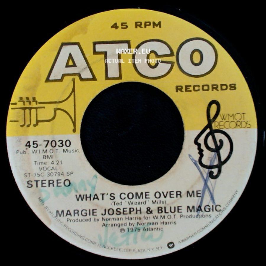 Margie Joseph & Blue Magic - What's Come Over Me / You & Me (Got A Good Thing Going) side A