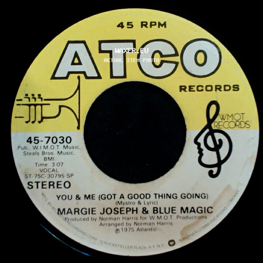 Margie Joseph & Blue Magic - What's Come Over Me / You & Me (Got A Good Thing Going) side B