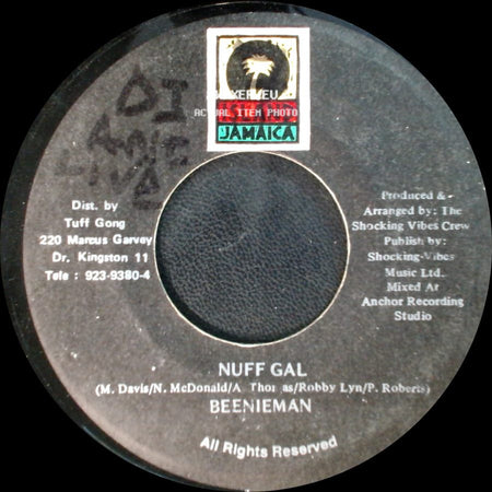 Beenieman - Nuff Gal / Version side A