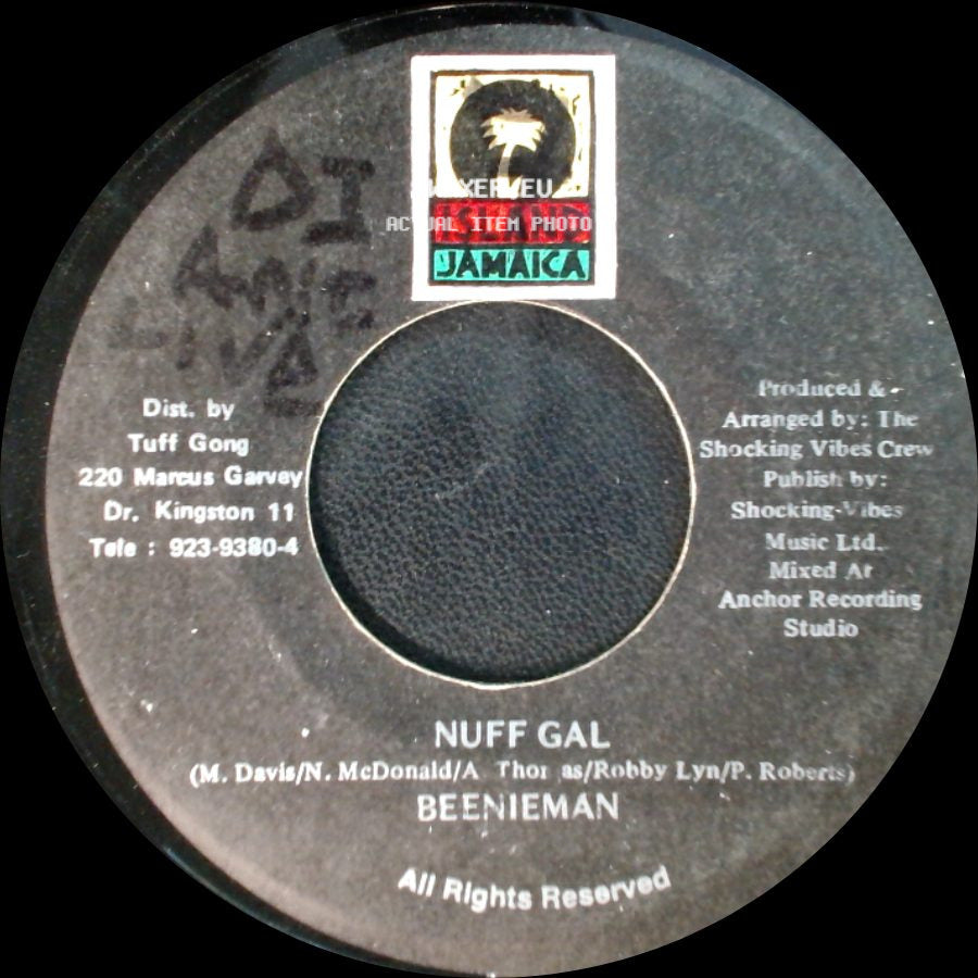 Beenieman - Nuff Gal / Version side A
