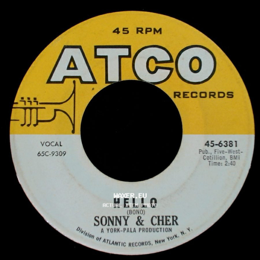 Sonny & Cher - But You're Mine / Hello side B