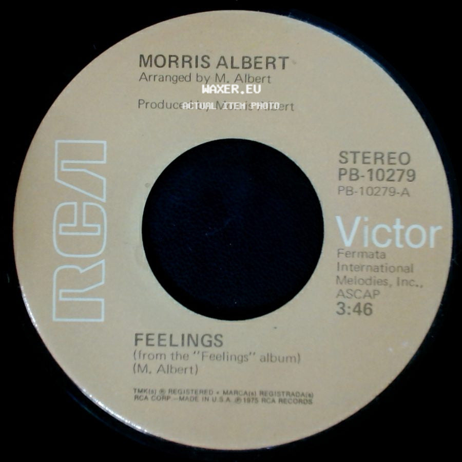 Morris Albert - This World Today Is A Mess / Feelings side B