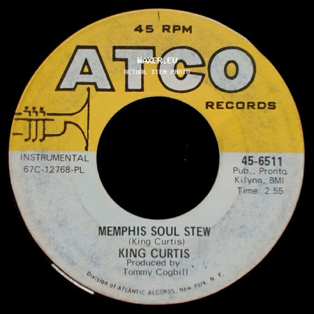 King Curtis - Blue Nocturne / Memphis Soul Stew side B