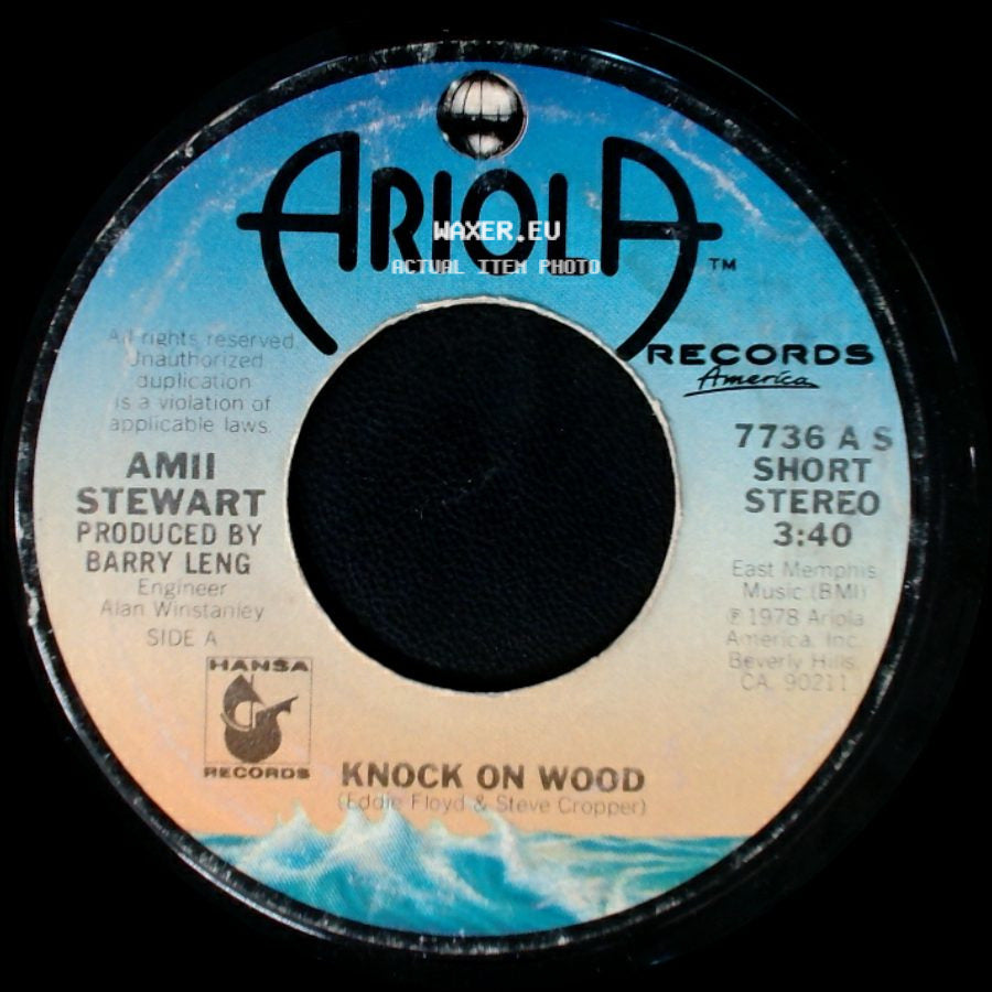 Amii Stewart - Knock On Wood / When You Are Beautiful side A