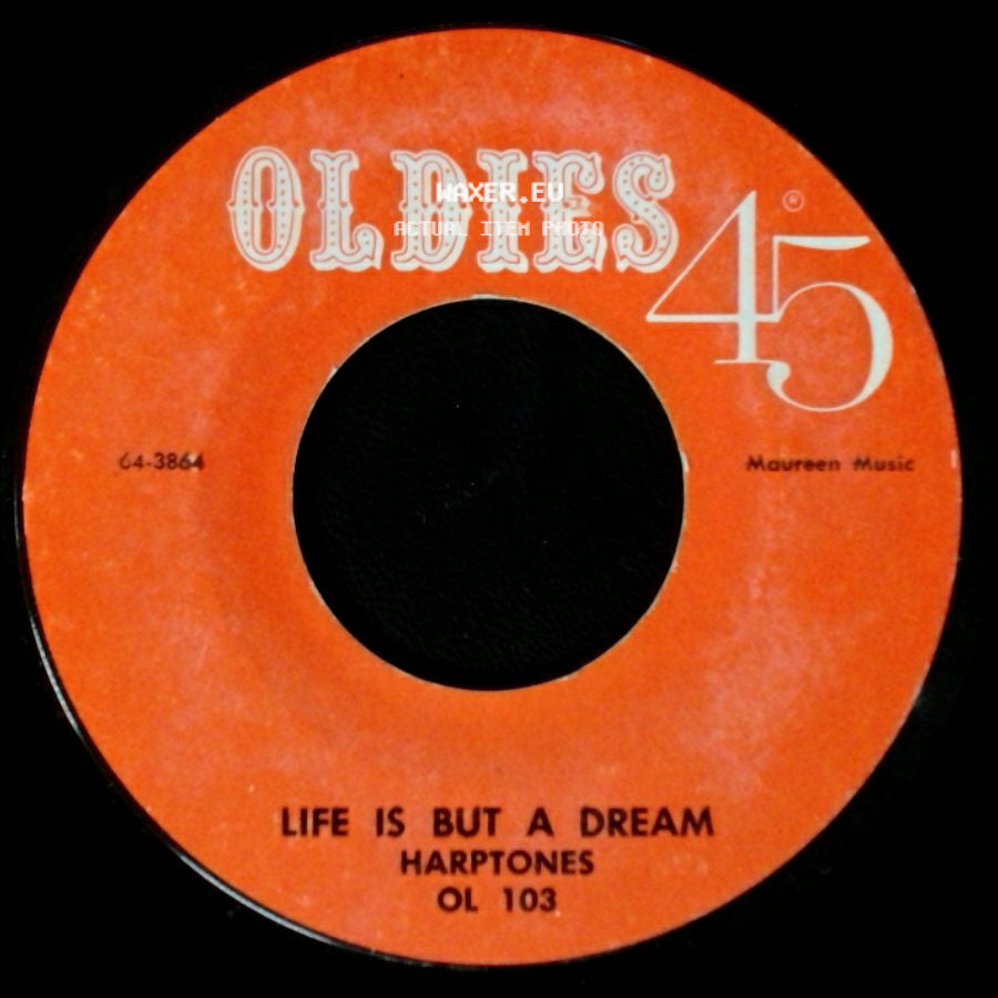 Rhythm Aces / Harptones - Flippety Flop / Life Is But A Dream side B