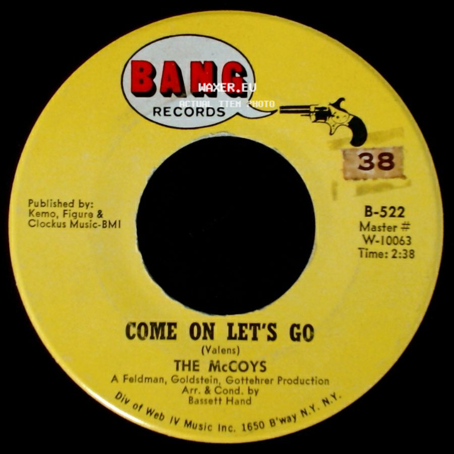 The Mccoys - Come On Let's Go / Little People side A