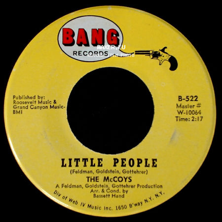 The Mccoys - Come On Let's Go / Little People side B