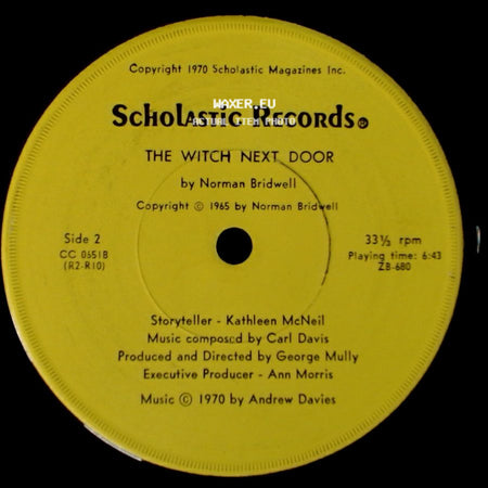 Indian Two Feet And His Horse / Norman Bridwell - Unknown Title A / The Witch Next Door side B