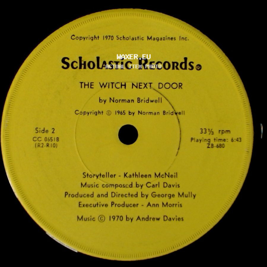 Indian Two Feet And His Horse / Norman Bridwell - Unknown Title A / The Witch Next Door side B