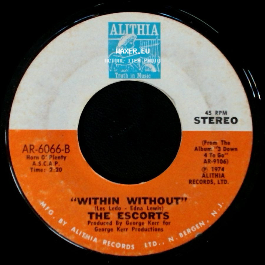 The Escorts - Within Without / Let's Make Love (At Home Sometime) side A