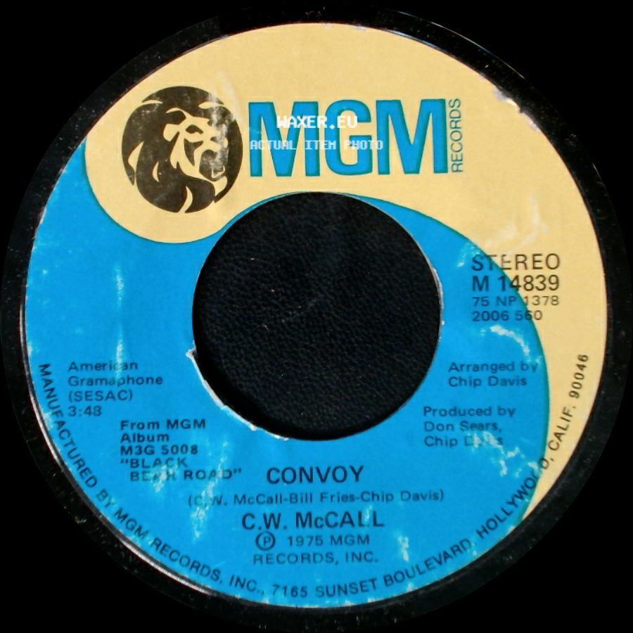 C.W. Mccall - Convoy / Long Lonesome Road side A