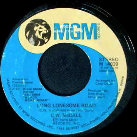 C.W. Mccall - Convoy / Long Lonesome Road side B