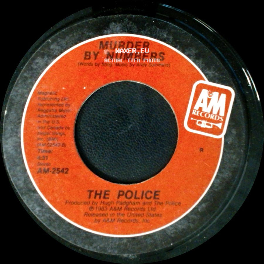 The Police - Every Breath You Take / Murder By Numbers side B