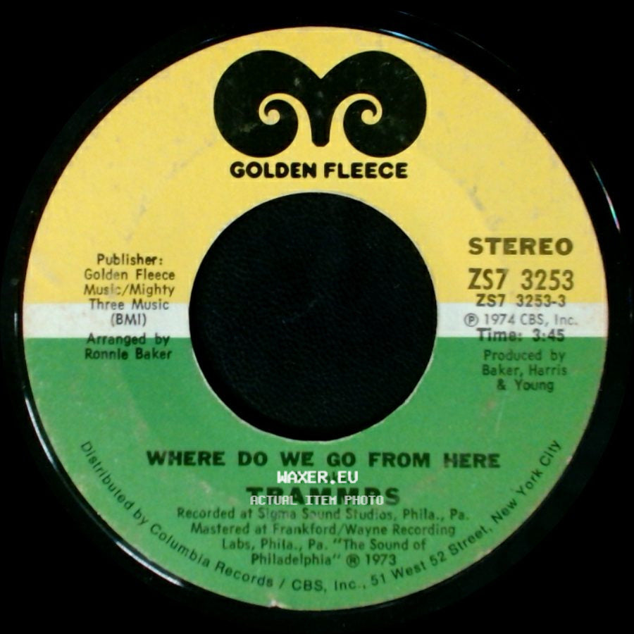 Trammps - Where Do We Go From Here / Shout side A